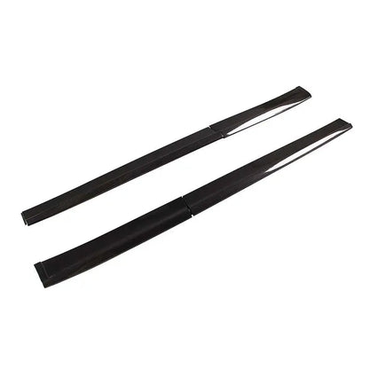 Paktechz Dry Carbon Fiber Lower Door Guard Molding Trims - Porsche Cayenne Coupe