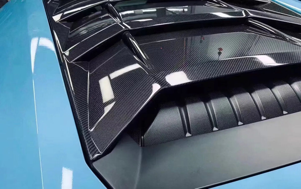 Carbon Fiber Engine Cover - Lamborghini Huracan LP580 LP610 LP640