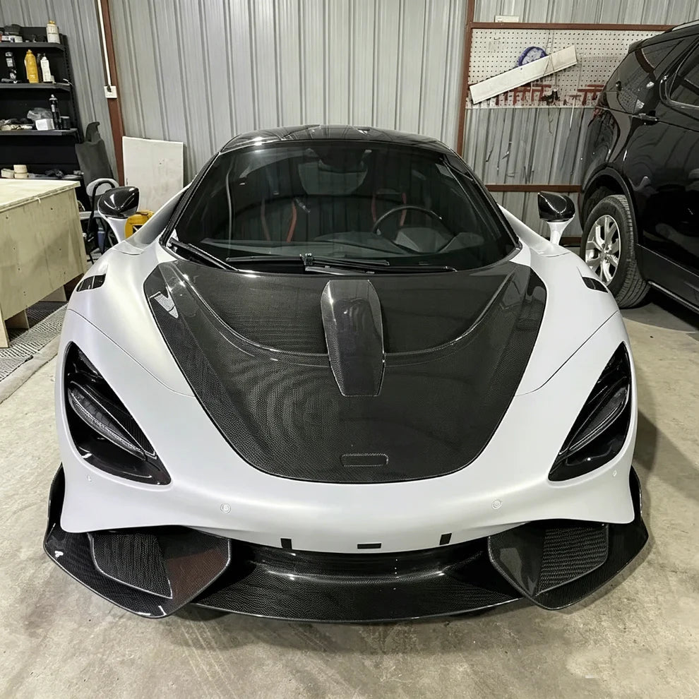 NV Style Prepreg Carbon Fiber Front Hood Bonnet - McLaren 720S / 750S / 765LT