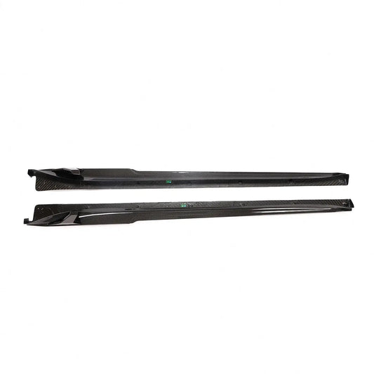 Carbon Fiber Prepreg Finned Side Skirt V3 - Porsche 911 991.2 Carrera 4 GTS 2017-2019