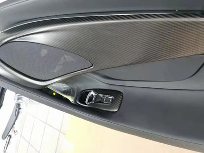 McLaren GT Dry Carbon Fiber Inner Door Panel Trim