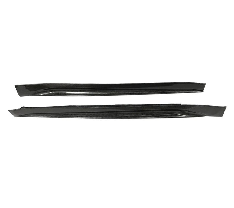 V Style Carbon Fiber Side Skirt Extensions - Porsche 911 991.1 Carrera & GT3 2012-2015