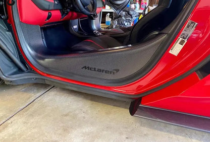 Carbon Fiber Door Sill Trim Set - McLaren 540C / 570S / 570GT / 600LT