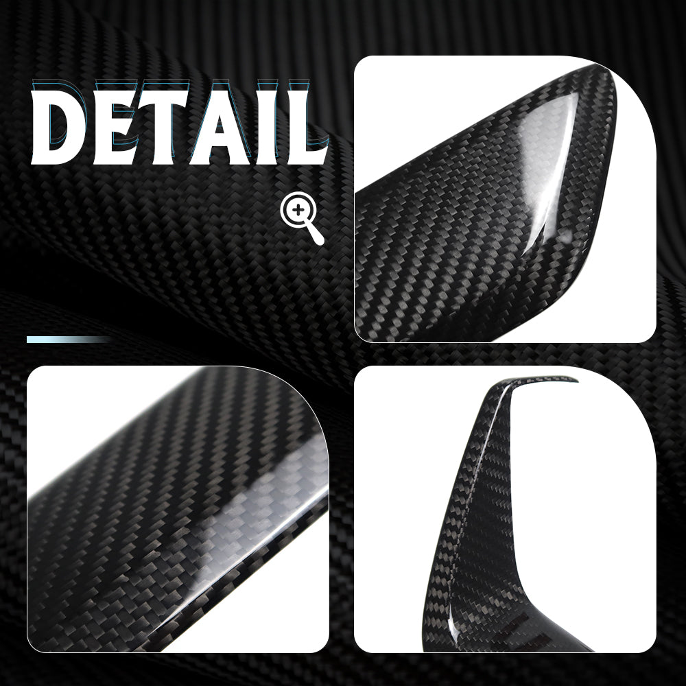 Carbon Fiber Driver Dashboard Trim Cover - Porsche 911 992 Carrera 4S GTS 2020-2024