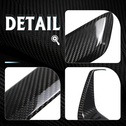 Carbon Fiber Driver Dashboard Trim Cover - Porsche 911 992 Carrera 4S GTS 2020-2024