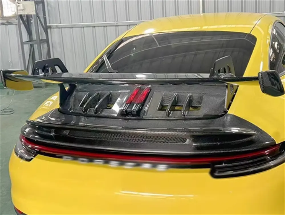 Dry Carbon Fiber Trunk Rear Spoiler - Porsche 911 992 Carrera 2020+