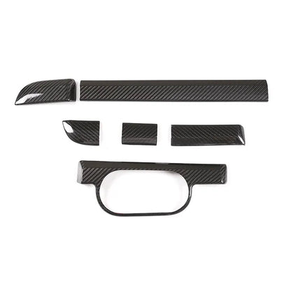 Carbon Fiber Dashboard Instrument Panel Trim Cover Set - Porsche 911 991.2 2016-2019