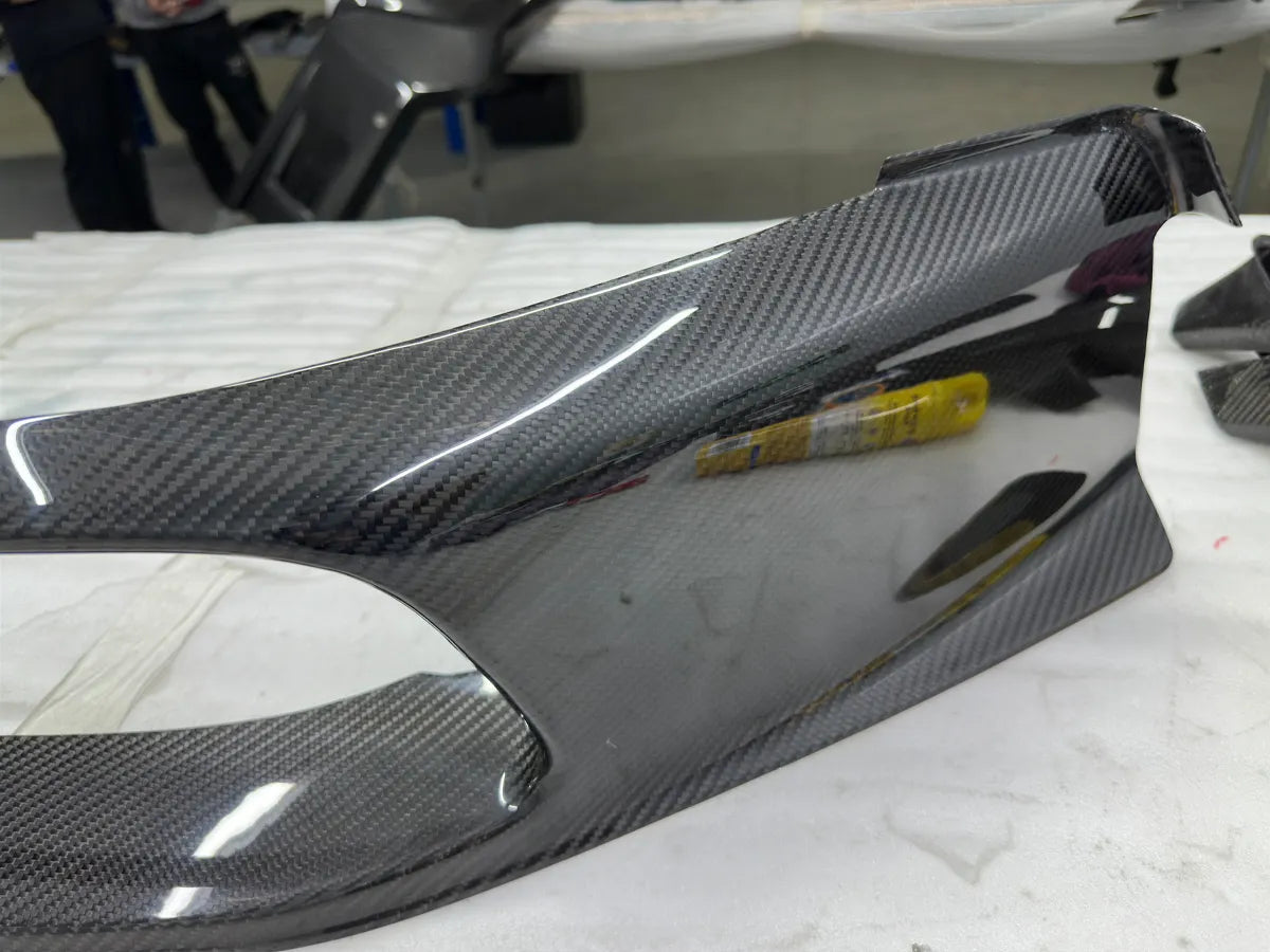 Carbon Fiber Upper Front Bumper Trim Lip - Porsche 992 GT3 RS