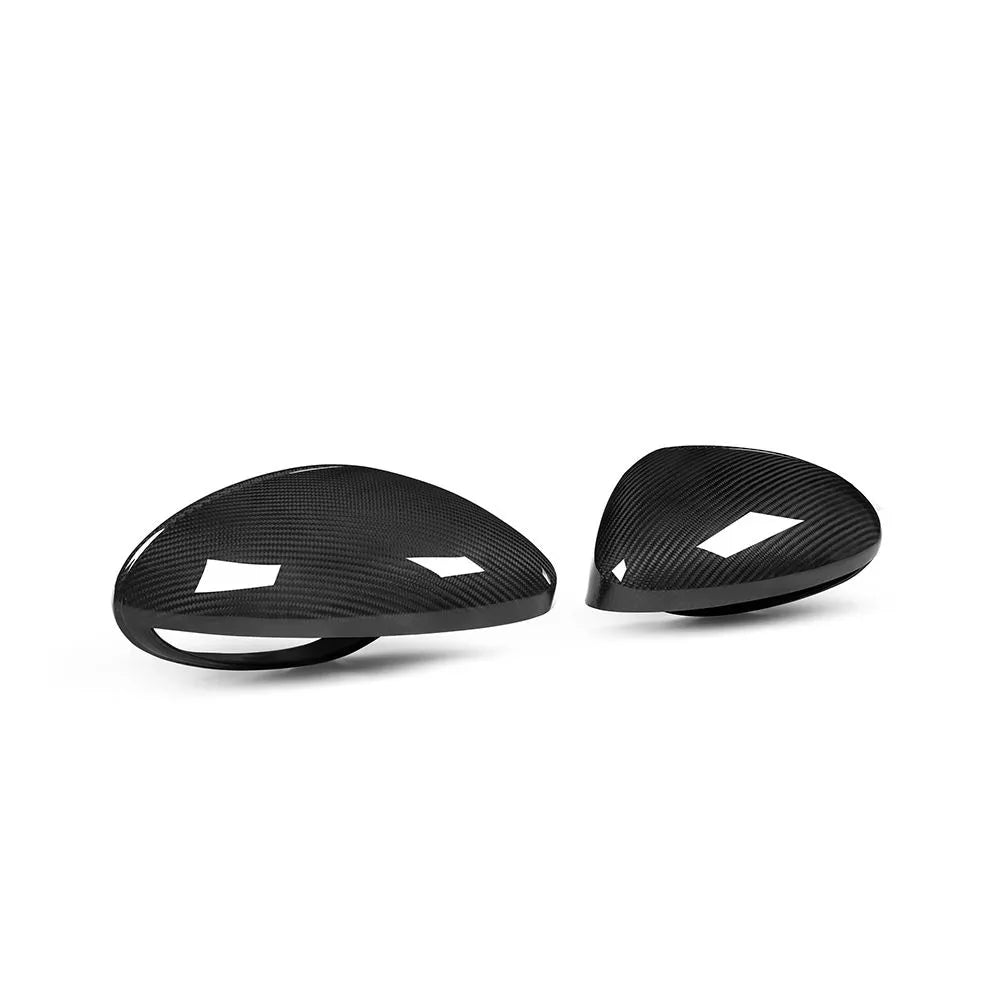Dry Carbon Fiber Mirror Caps - Porsche 718 Cayman / Boxster 2016-2025