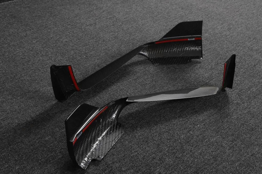 Prepreg Carbon Fiber Pro Front Bumper Splitter Trim - Porsche 911 992 Carrera 2019-2020
