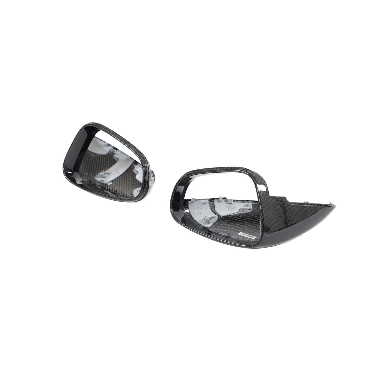 Pre-Preg Carbon Fiber Side Mirror Replacement Set - Porsche Taycan 9J1 2019-2020