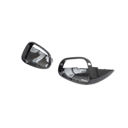 Pre-Preg Carbon Fiber Side Mirror Replacement Set - Porsche Taycan 9J1 2019-2020