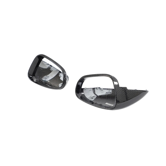 Pre-Preg Carbon Fiber Side Mirror Replacement Set - Porsche Taycan 9J1 2019-2020