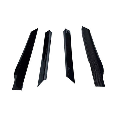 McLaren GT V2 Prepreg Carbon Fiber Side Skirt Door Extensions Set