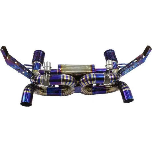 Full Titanium Exhaust W/ Muffler - Lamborghini Huracan Evo/STO
