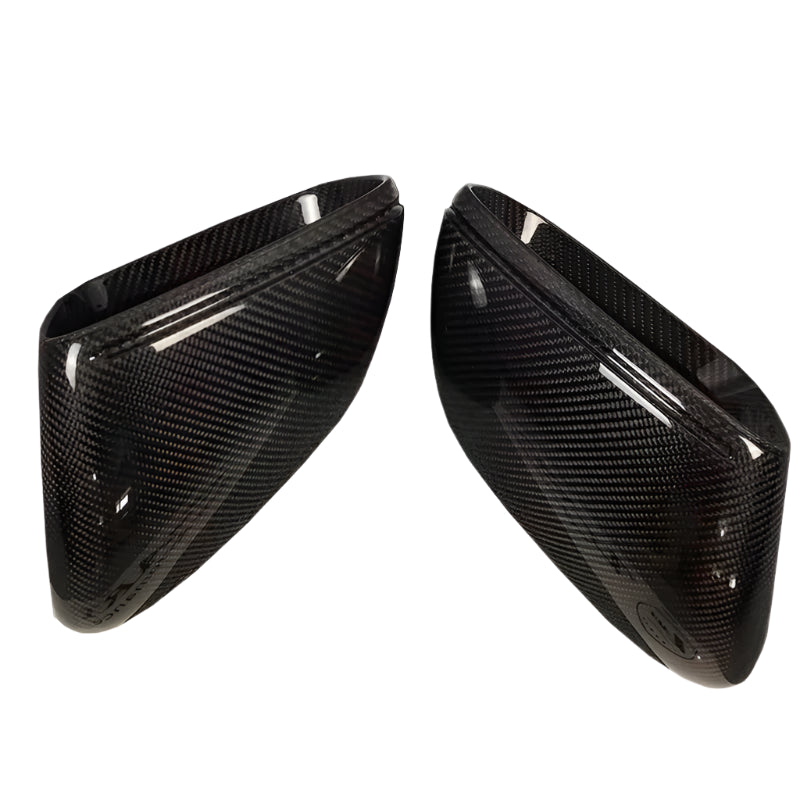 Dry Carbon Fiber Mirror Cap Housing Replacements - Porsche 911 992 Carrera 2020-2024