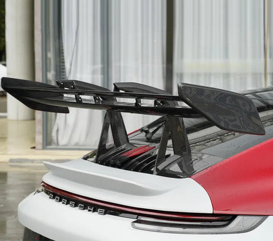 Prepreg Carbon Fiber GT3 RS Style Rear Wing Upgrade - Porsche 911 992 Carrera 2019+
