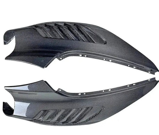 V- Style Dry Carbon FIiber Fenders - McLaren 720S