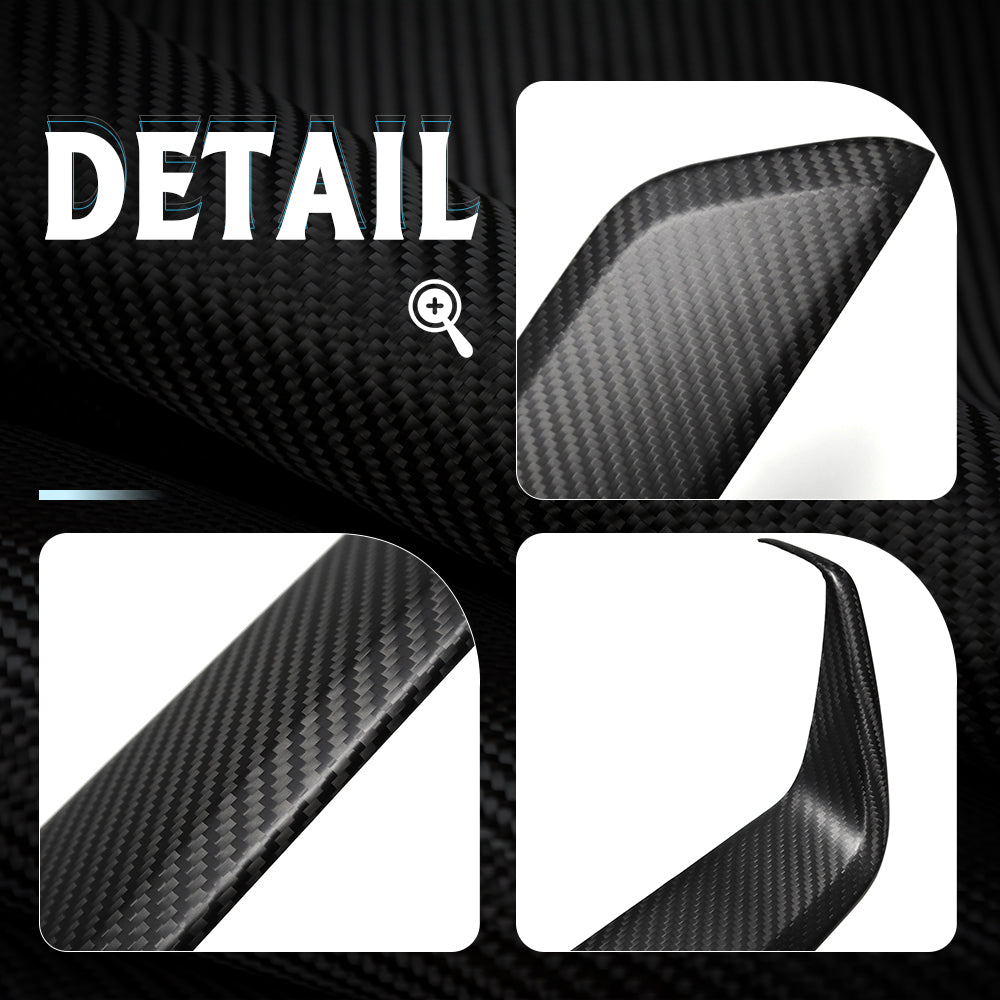 Carbon Fiber Passenger Dashboard Trim Cover - Porsche 911 992 Carrera 4S GTS 2020-2024