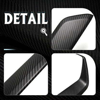 Carbon Fiber Passenger Dashboard Trim Cover - Porsche 911 992 Carrera 4S GTS 2020-2024