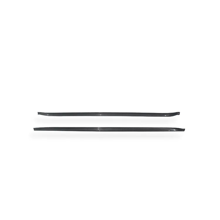 Pre-Preg Carbon Fiber Side Skirts - Porsche 718 Cayman Boxster GTS GT4 Spyder 2017-2024