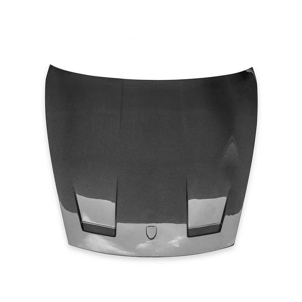 Carbon Fiber Vented Front Hood Bonnet - Porsche Taycan 9J1 RWD / 4S / GTS / Turbo / Turbo S