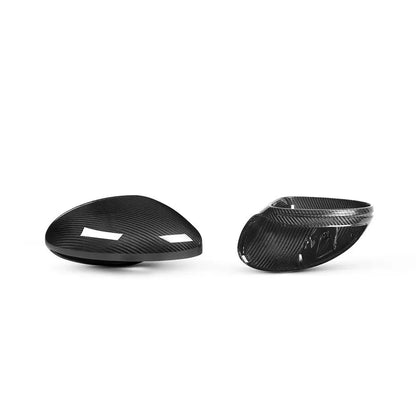 Dry Carbon Fiber Mirror Caps - Porsche 718 Cayman / Boxster 2016-2025