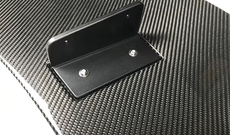 GT4 Style V2 Dry Carbon Fiber Adjustable Rear Wing - Porsche 718 Cayman Boxster 2016-2019