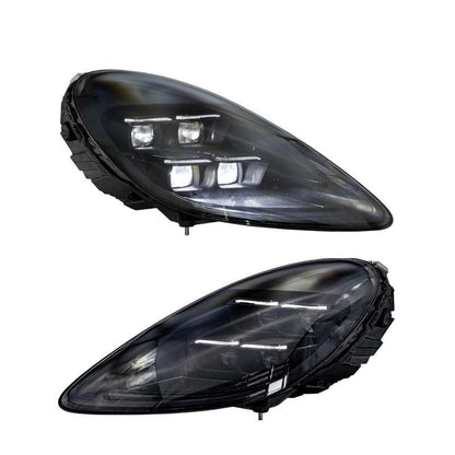 LED Matrix Style Headlight Replacement Upgrade - Porsche 718 Boxster / Cayman 982 2016-2023