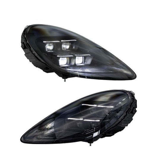 LED Matrix Style Headlight Replacement Upgrade - Porsche 718 Boxster / Cayman 982 2016-2023