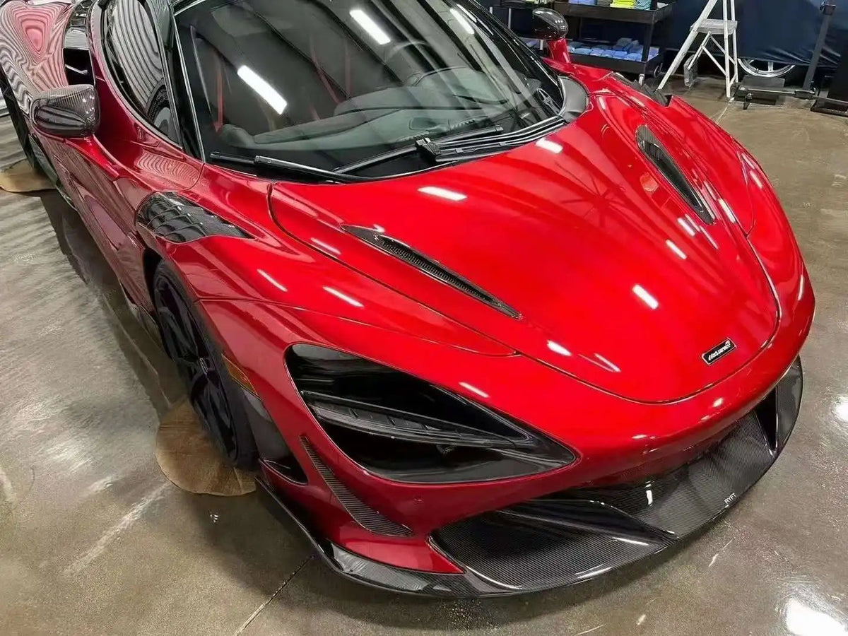 V2 Dry Prepreg Carbon Fiber Front Lip - McLaren 720S