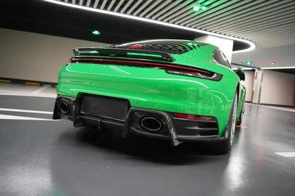 Prepreg Carbon Fiber Vented Rear Trunk Spoiler - Porsche 911 992 Carrera / Targa 2019-2022