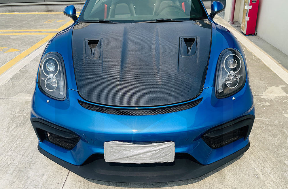 GT4 Style Front Bumper Upgrade Replacement - Porsche 718 Boxster / Cayman 2017-2025