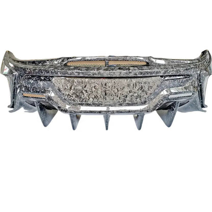 600LT Style Carbon Fiber Rear Bumper with Diffuser - McLaren 540C / 570S / 570GT / 600LT