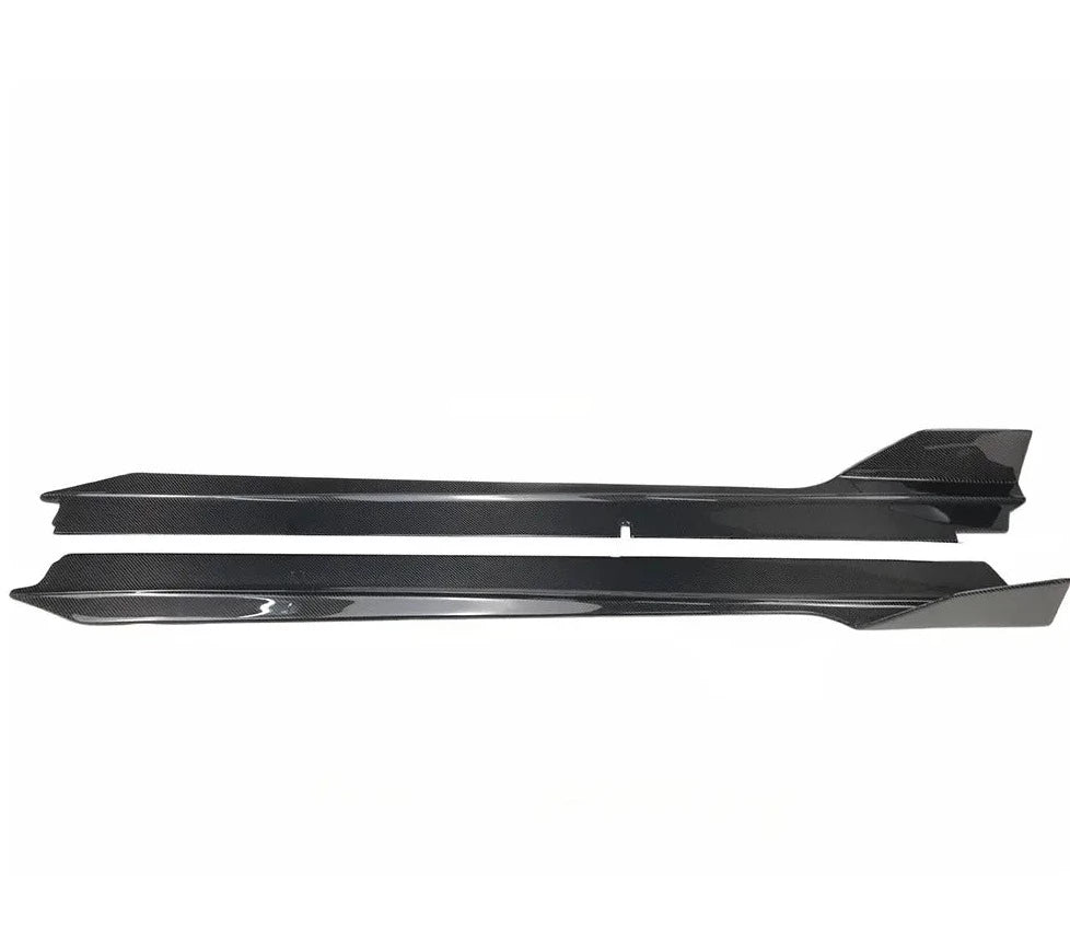 V style Carbon Fiber Side Skirts - Lamborghini Huracan / Tecnica