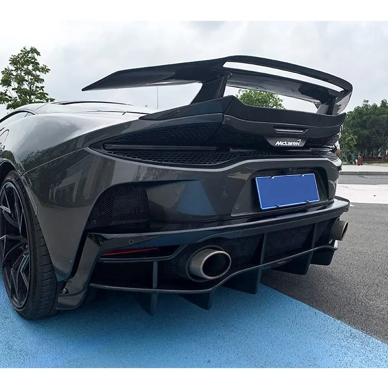McLaren GT V2 Vented Carbon Fiber Rear Wing | Prepreg Aerodynamic Spoiler