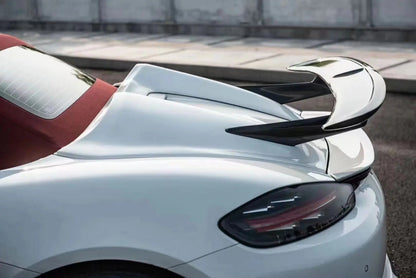 Carbon Fiber Rear Spider Wing - Porsche Cayman / Boxster 981 & 718 982