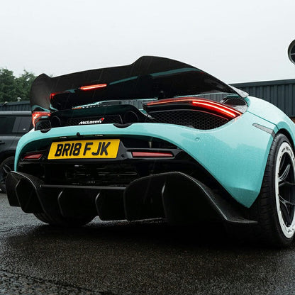 Prepreg Dry Carbon Fiber Rear Diffuser - McLaren 720S 2017-2022