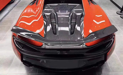 Carbon Fiber Rear Engine Decklid Cover - McLaren 540C / 570S / 570GT