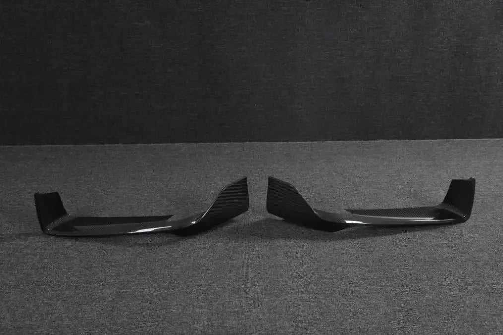 Prepreg Carbon Fiber Pro Front Bumper Splitter Trim - Porsche 911 992 Carrera 2019-2020