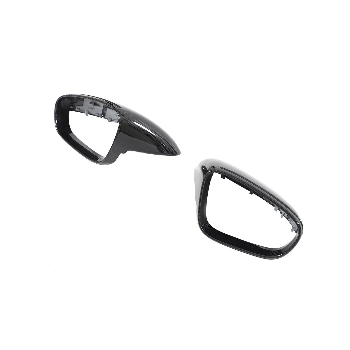 Pre-Preg Carbon Fiber Side Mirror Replacement Set - Porsche Taycan 9J1 2019-2020