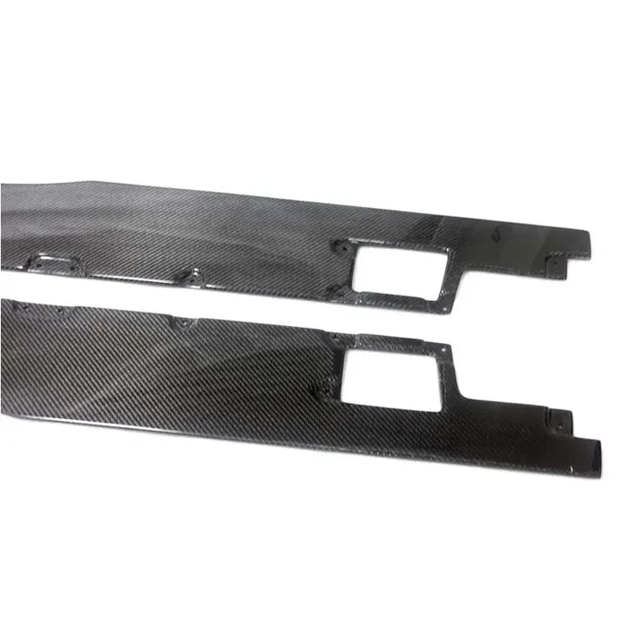 Lamborghini Aventador Carbon Fiber Side Skirt Extensions