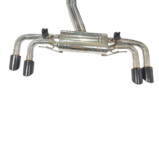Valved Cat-Back Muffler Exhaust System - Porsche Cayenne Turbo 4.0T
