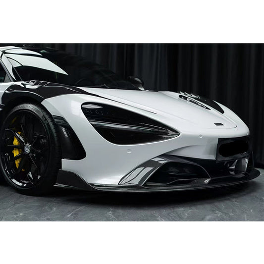 BS Style Carbon Fiber Front Splitter Lip - McLaren 720S (2017-2023)