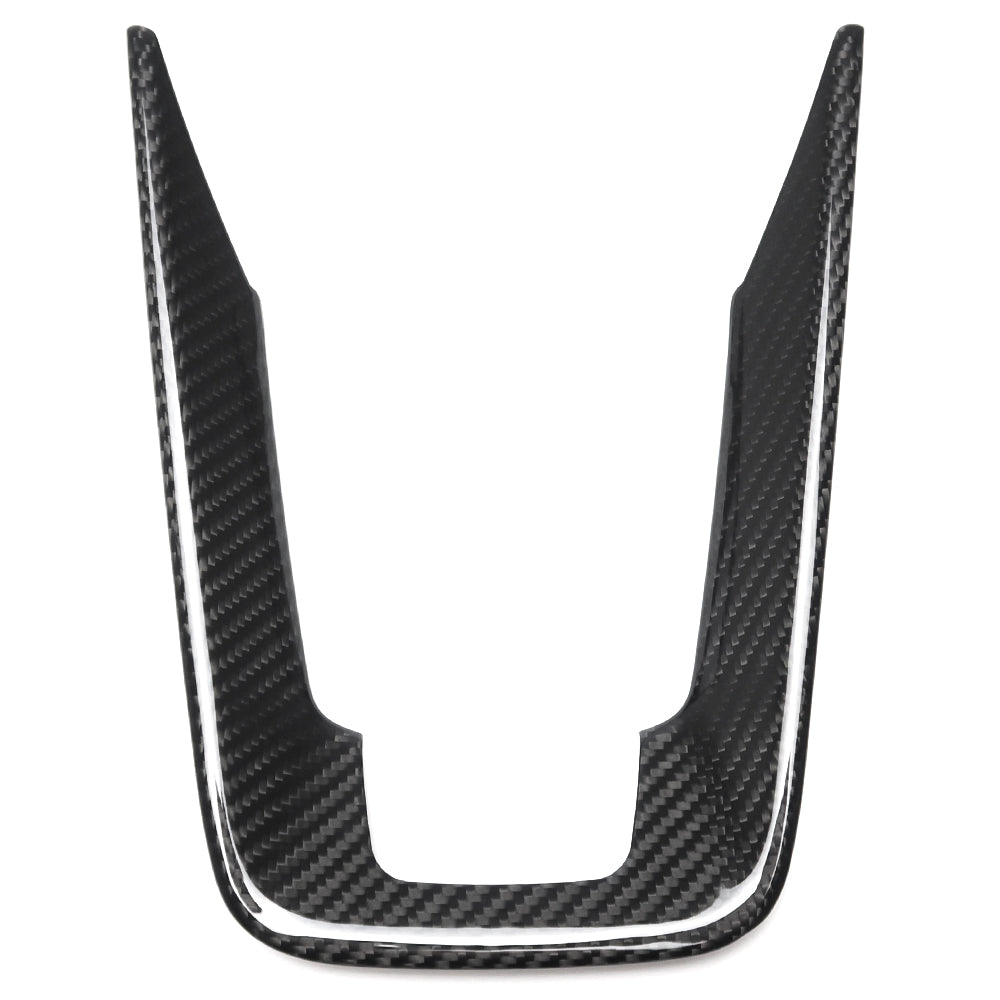 Carbon Fiber Center Console Cup Holder Trim Cover - Porsche 911 992 2020+