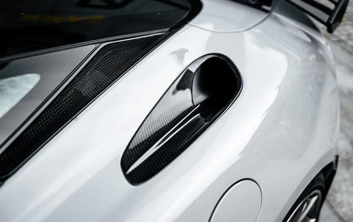 Carbon Fiber Rear Side Air Intake Inlet Vent Covers – McLaren GT