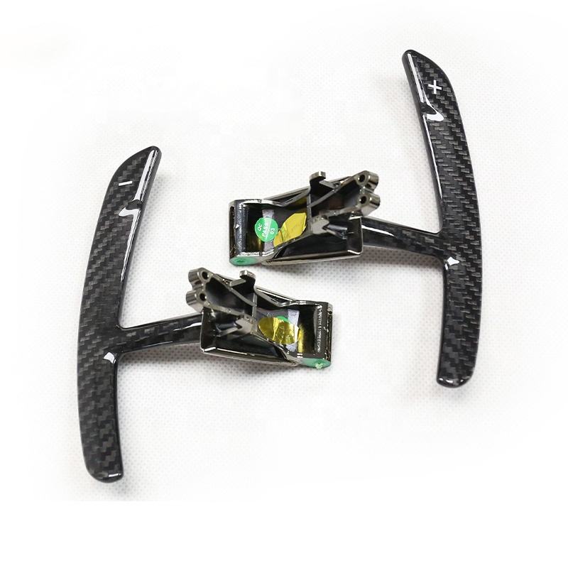 Carbon Fiber Paddle Shifter Replacement Set - Porsche Macan Cayenne Panamera 718 911