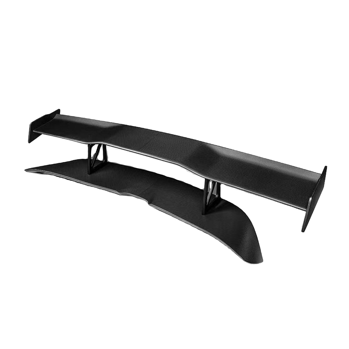 Prepreg Carbon Fiber Adjustable GT Rear Wing with Base - McLaren 720S