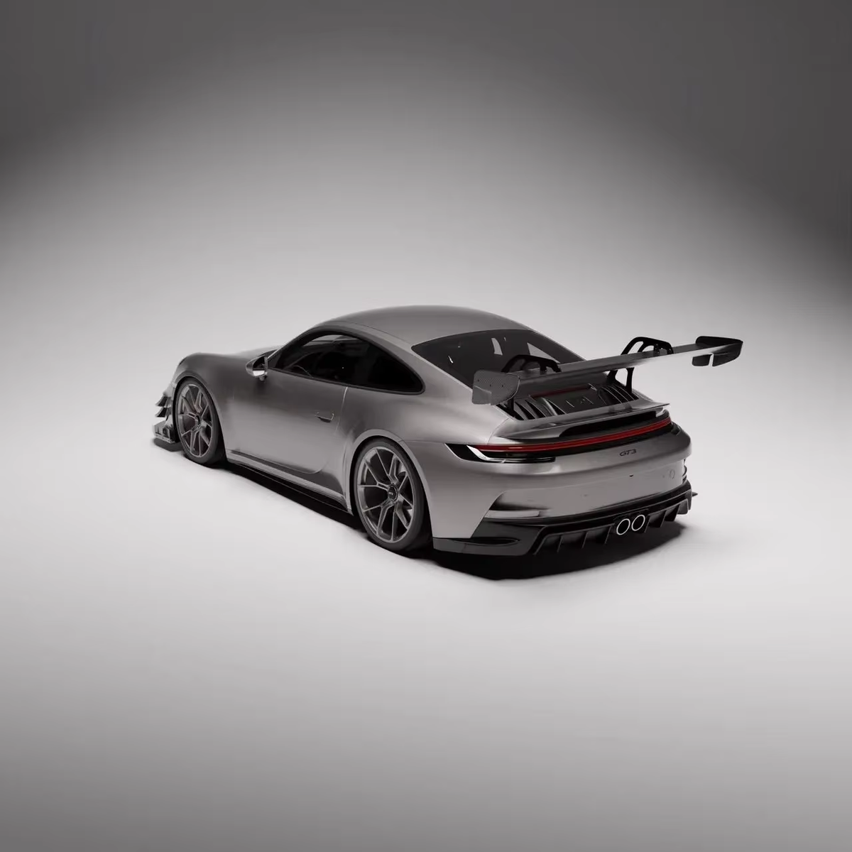 Dry Carbon Fiber VA Style Rear Wing - Porsche 911 992.1 GT3 2022-2024