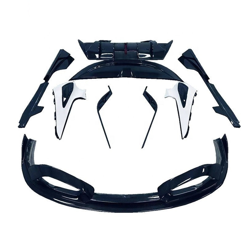 BS Style Carbon Fiber Front Splitter Lip - McLaren 720S (2017-2023)